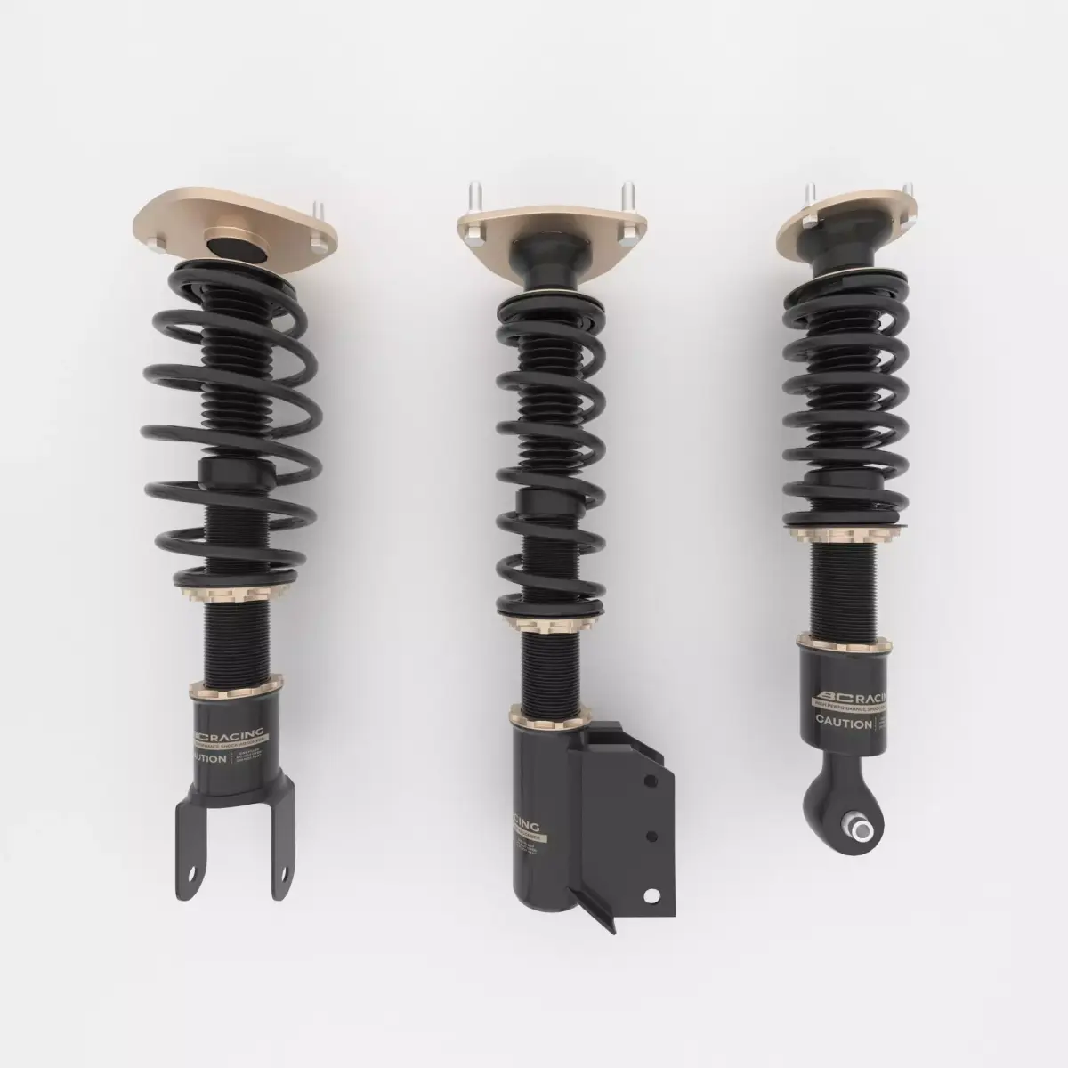 BC Racing coilovers 3D model