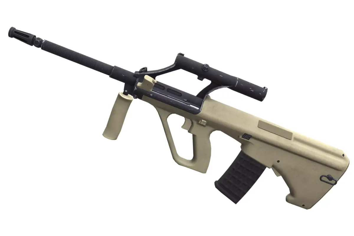 Steyr AUG A1 Low-poly 3D model