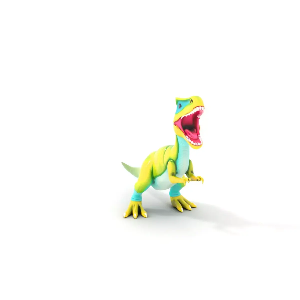 Vivid Tyrannosaurus model pack Low-poly 3D model