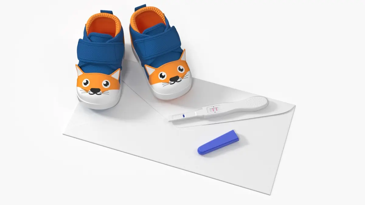 Announcement of a Future Child 3D model
