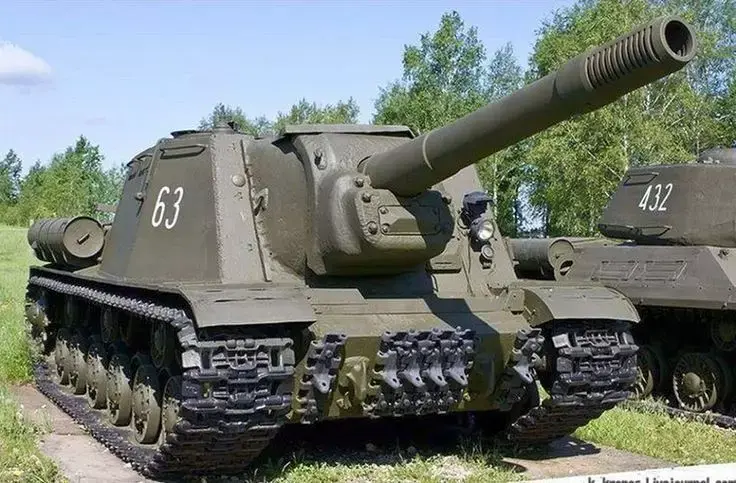 ISU 120 Soviet Tank 3D Print STL Model 3D print model