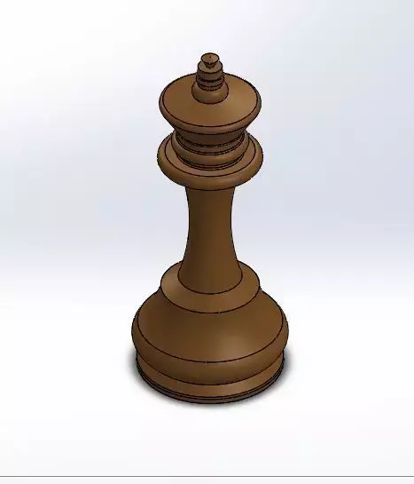 Chess Piece and Aircraft propeller 3D model