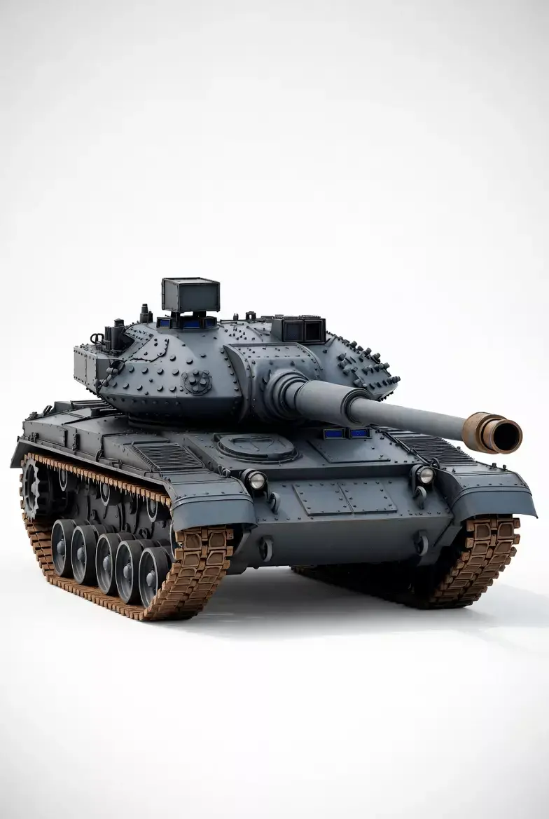 Battle Tank War Defender 3D Model 3D print model
