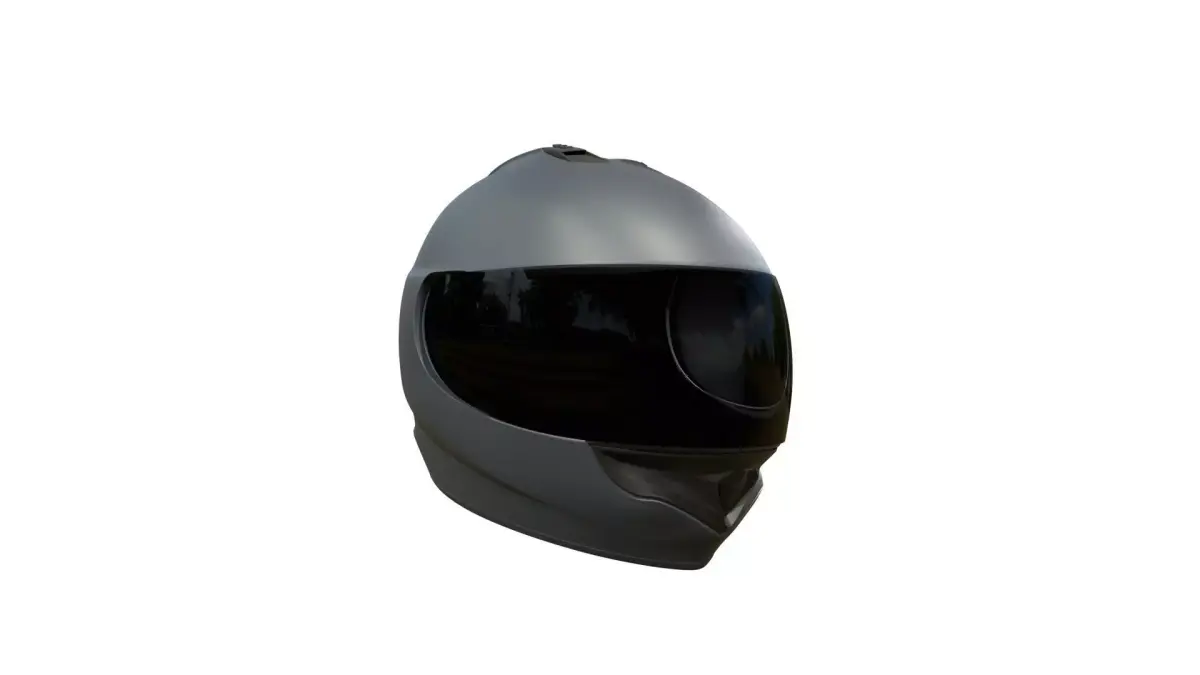 Helmet motorcycle Low-poly 3D model