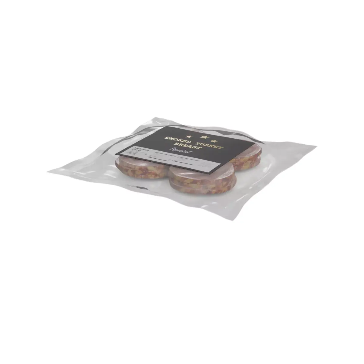 Deli sausages Smoked Turkey Breast 3D model buy