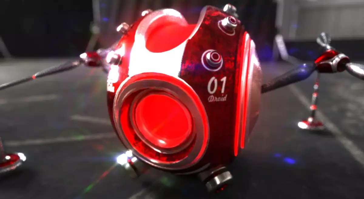 NUKA DROID 3D model