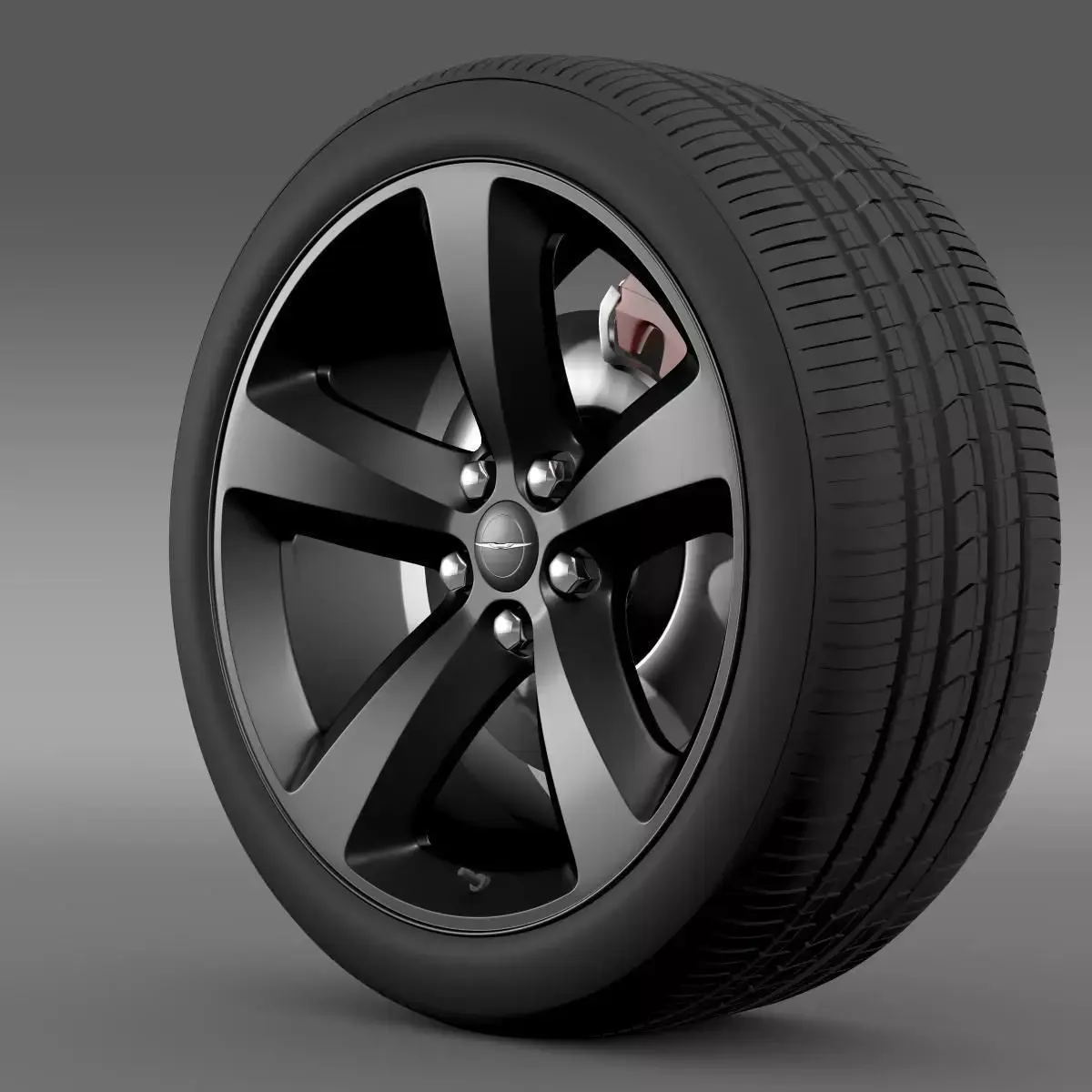 Chrysler 300S wheel 3D model