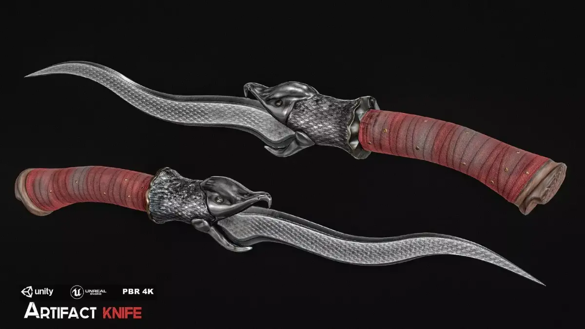 Artifact  Sward Low-poly 3D model