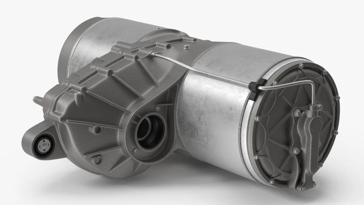 Electric Drive Unit with Integrated Gearbox 3D model