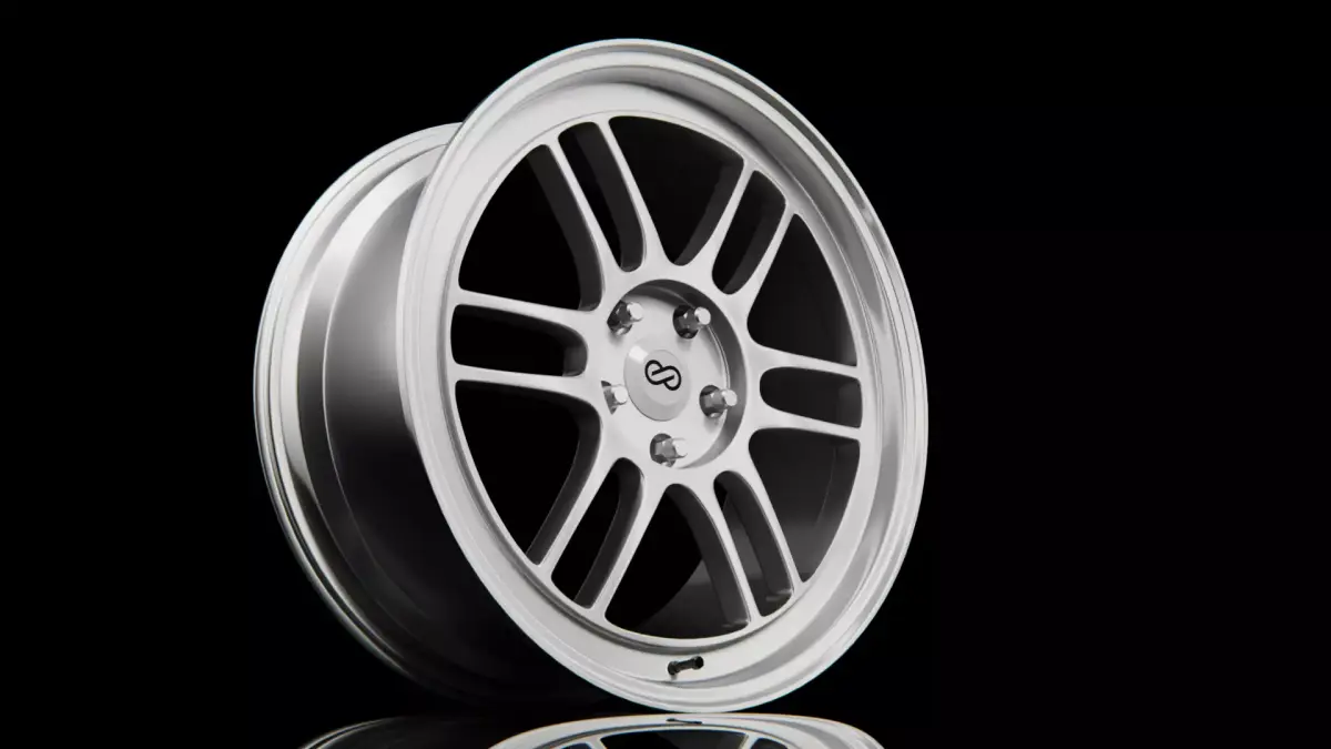 RPF1 Enkei Wheels Low-poly 3D model