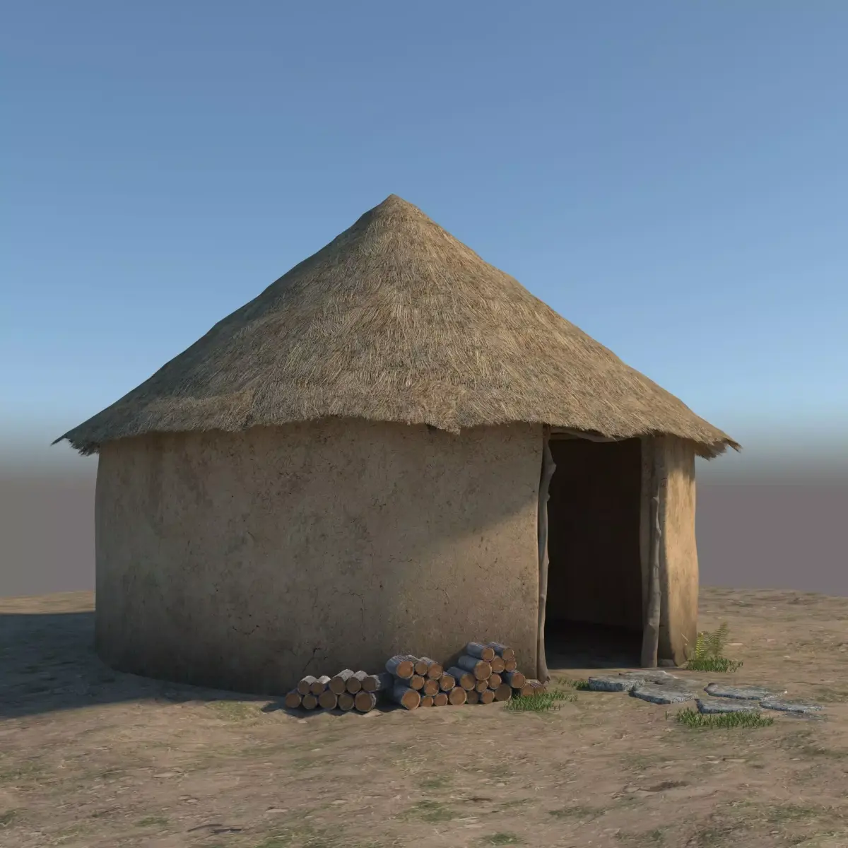 Neolithic structure 3 3D model