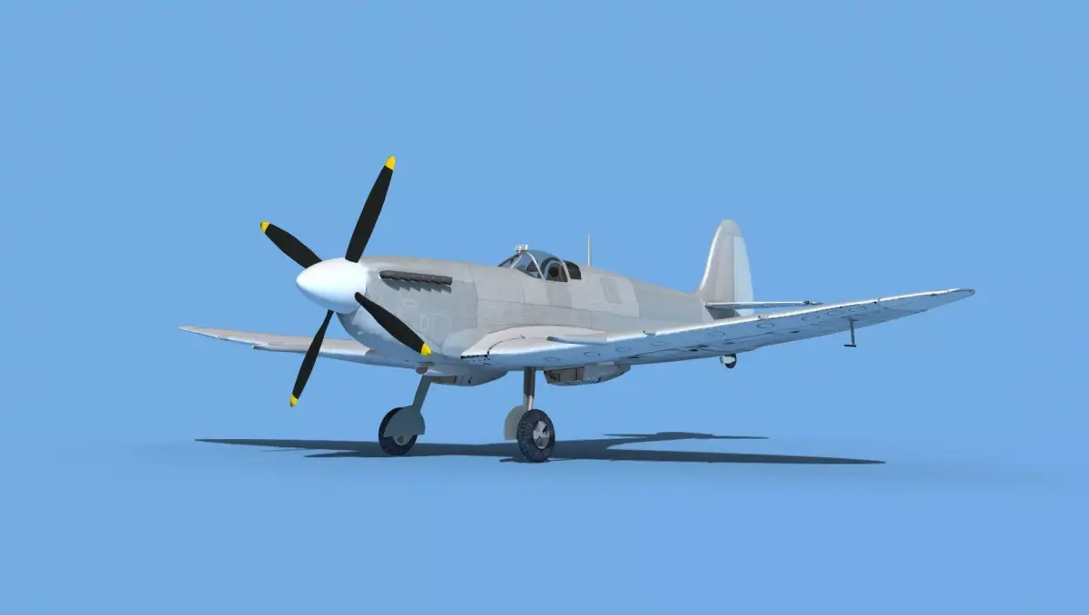 Supermarine Spitfire Mk IXb V00 3D model
