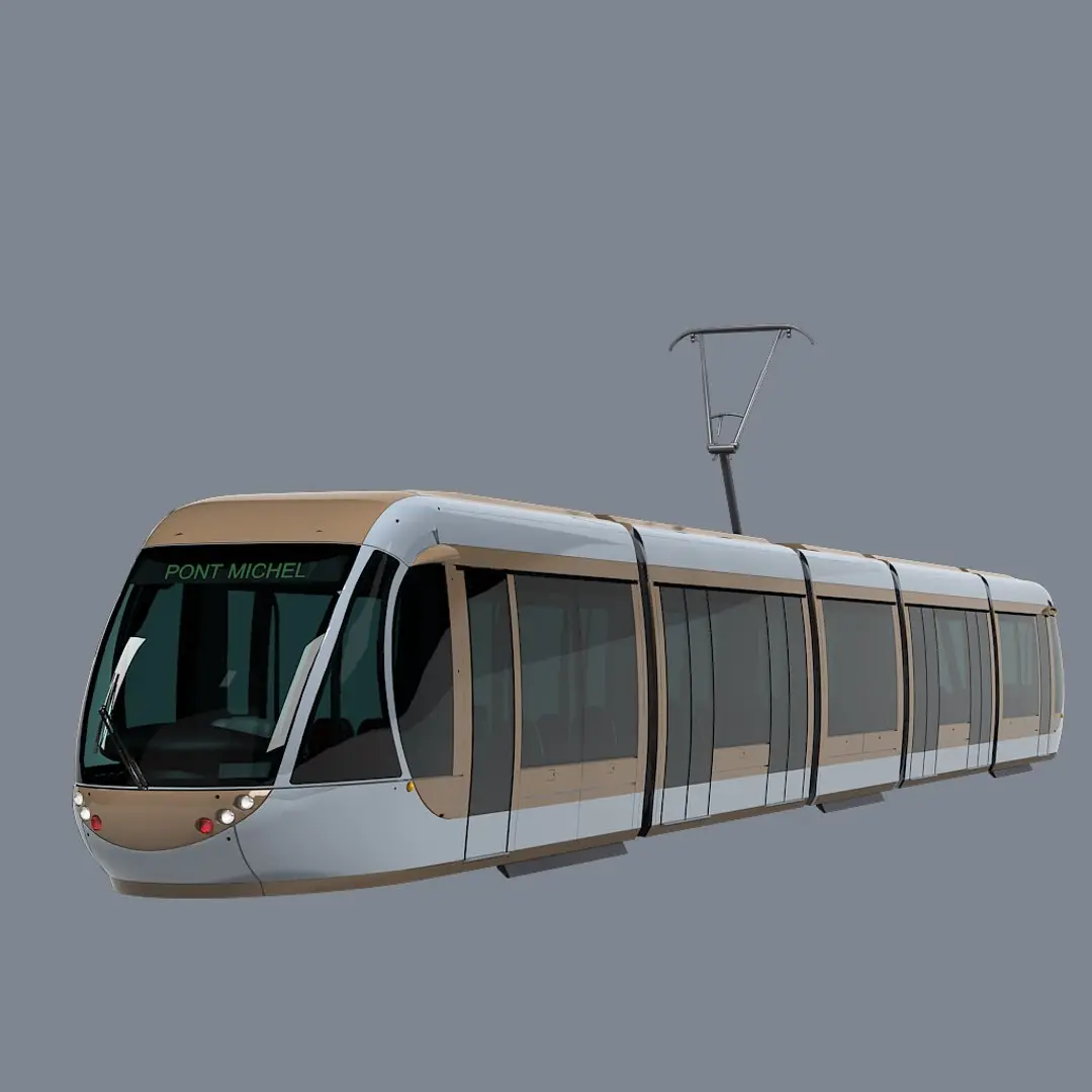 Alstom Citadis City Tramway 3D model