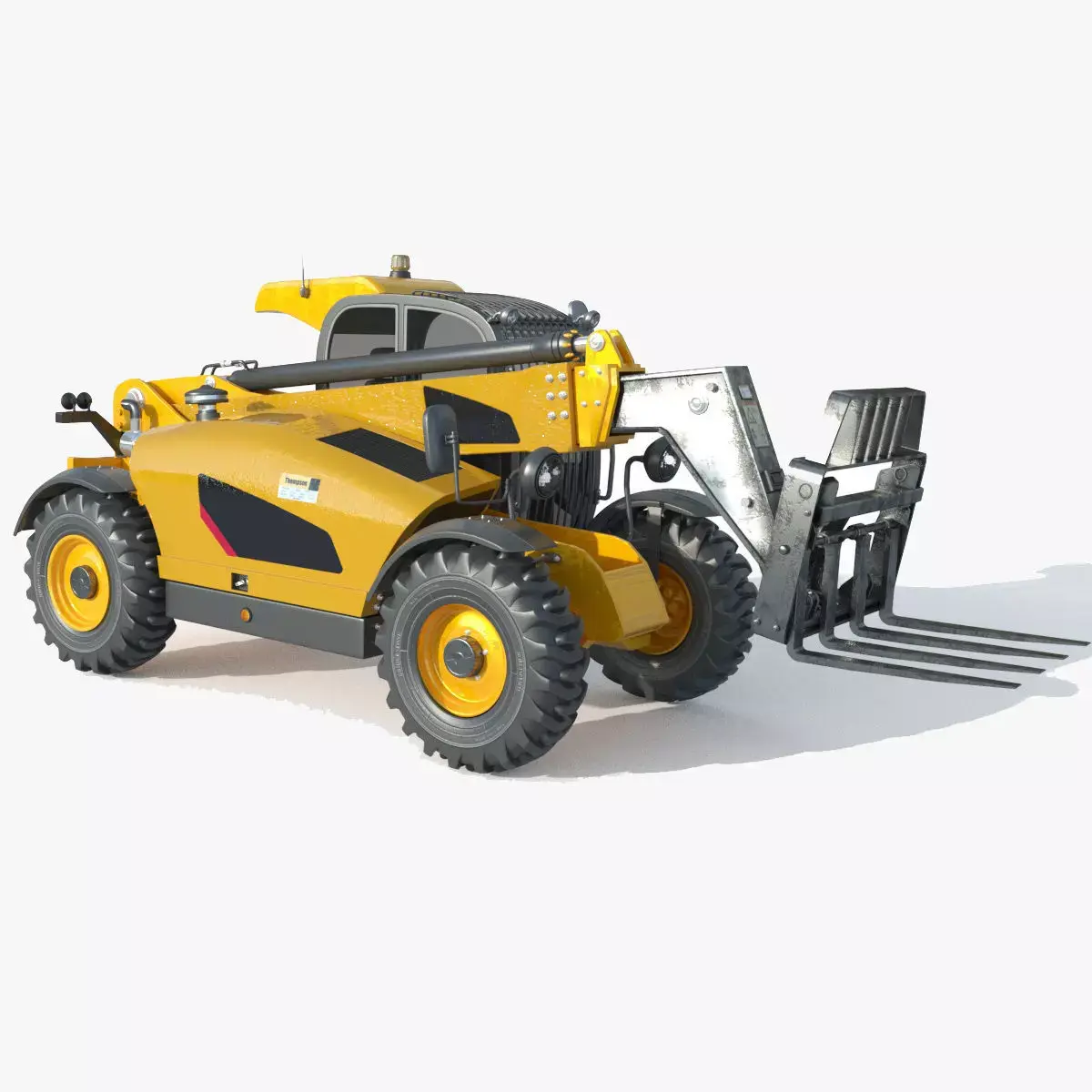 Wheel Tractor Telescopic Lifter 3D model