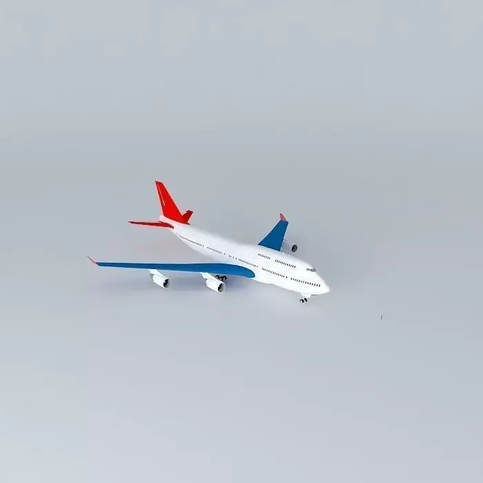 Boeing 747 400 3D model