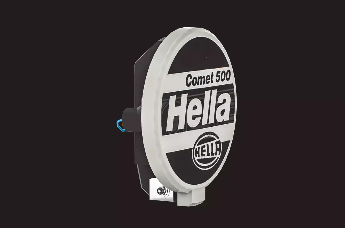 Hella Comet 500  Low-poly 3D model