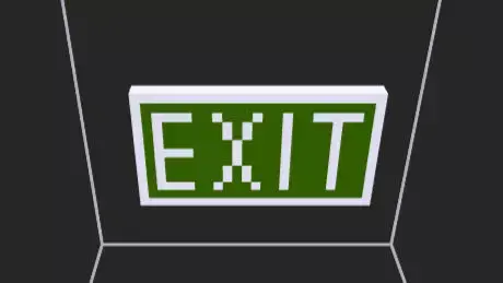 Exit sing Free 3D model