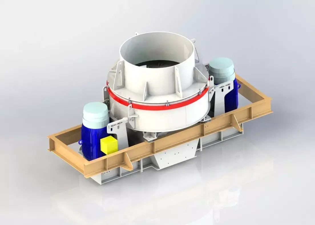 BARMAC Vertical shaft impact VSI crushers 3D model