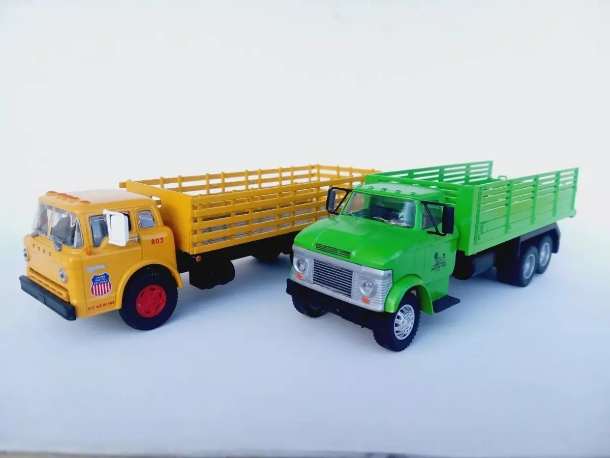 1966 Ford N600 truck cab 3D print model