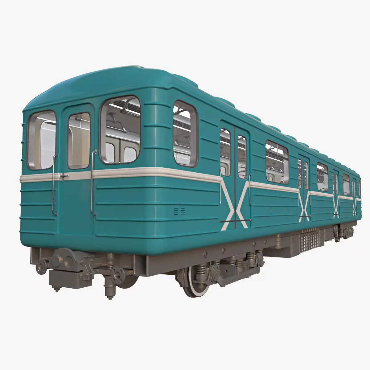 Subway Carriage 3D model