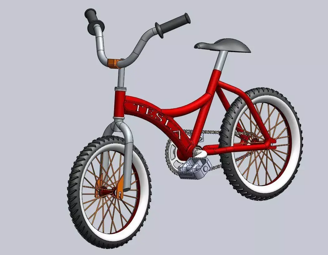 Bicycle 3D model 3