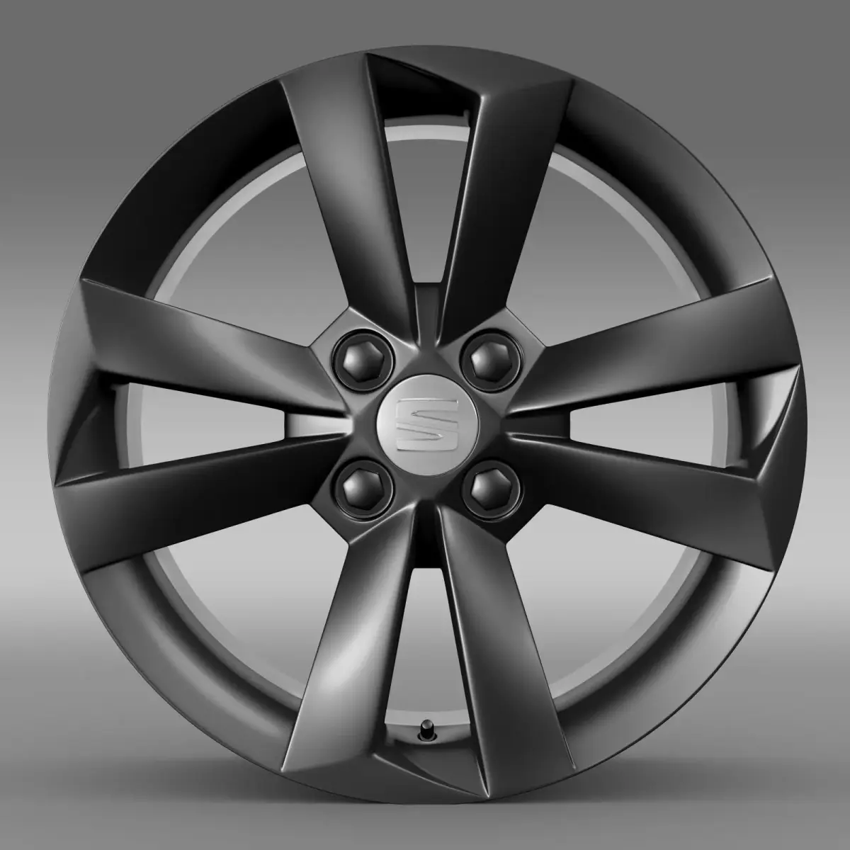 Seat Mii Vibora Negra  rim 3D model