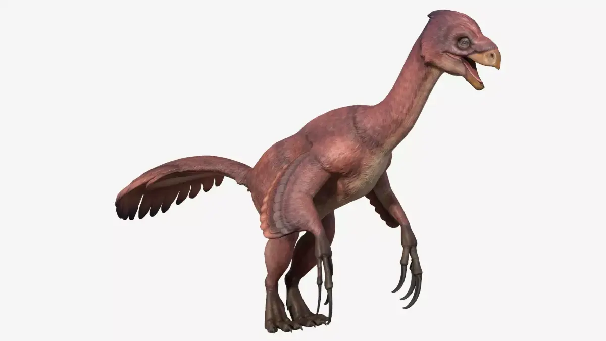 Therizinosaurus dinosaur Low-poly 3D model buy