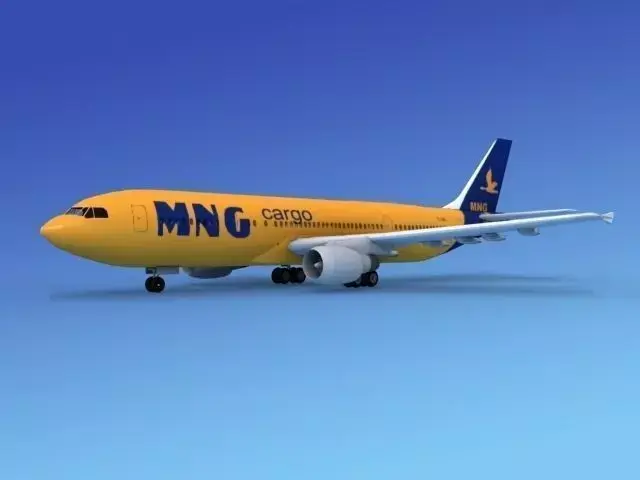 Airbus A300 MNG Cargo 2 3D model