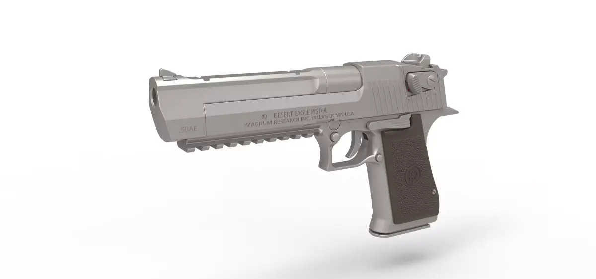 Pistol Desert Eagle 50 AE Magnum from Counter-Strike 3D model