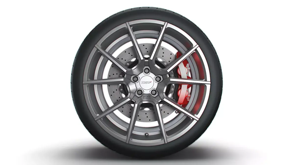 TWS Chrono wheel 3D model