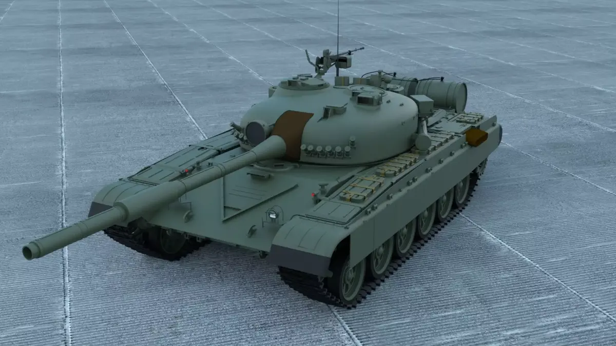 T72 Ural 3D model