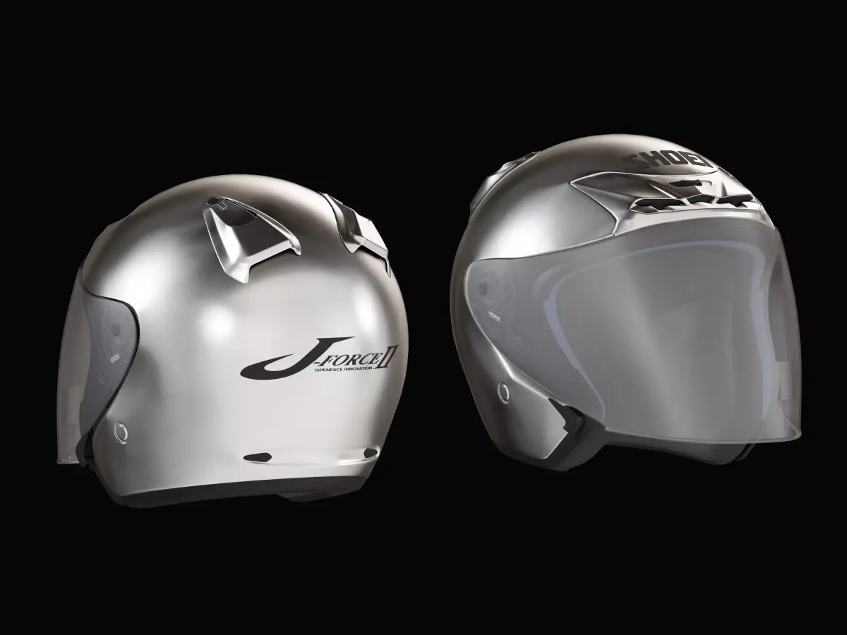 Shoei J-Force 2 Helmet 3D Modelling Low-poly 3D model