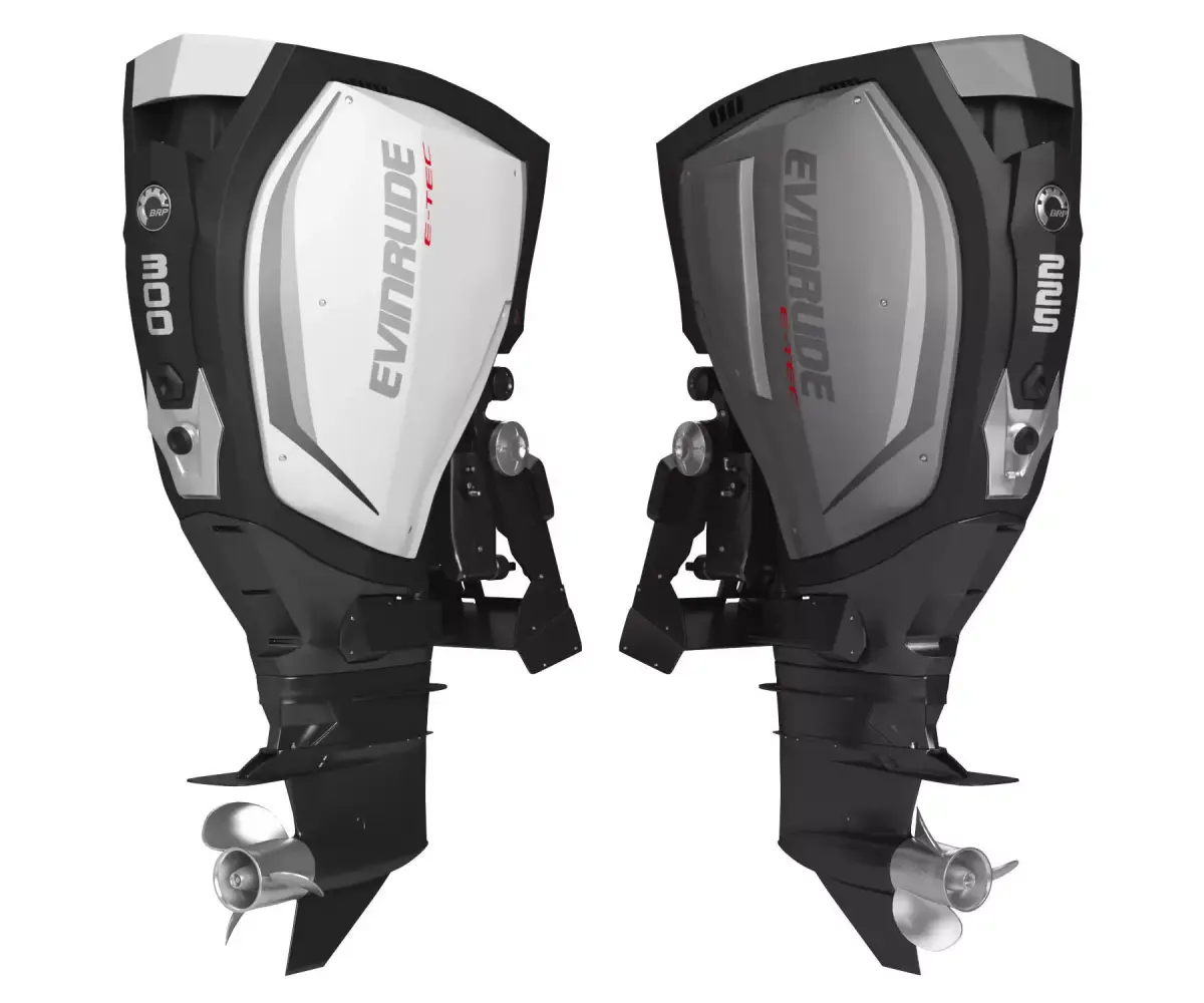 Evinrude E-TEC G2 Outboard Motor 3D Model 3D model
