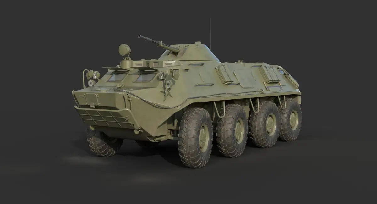 APC BTR-60 3D model