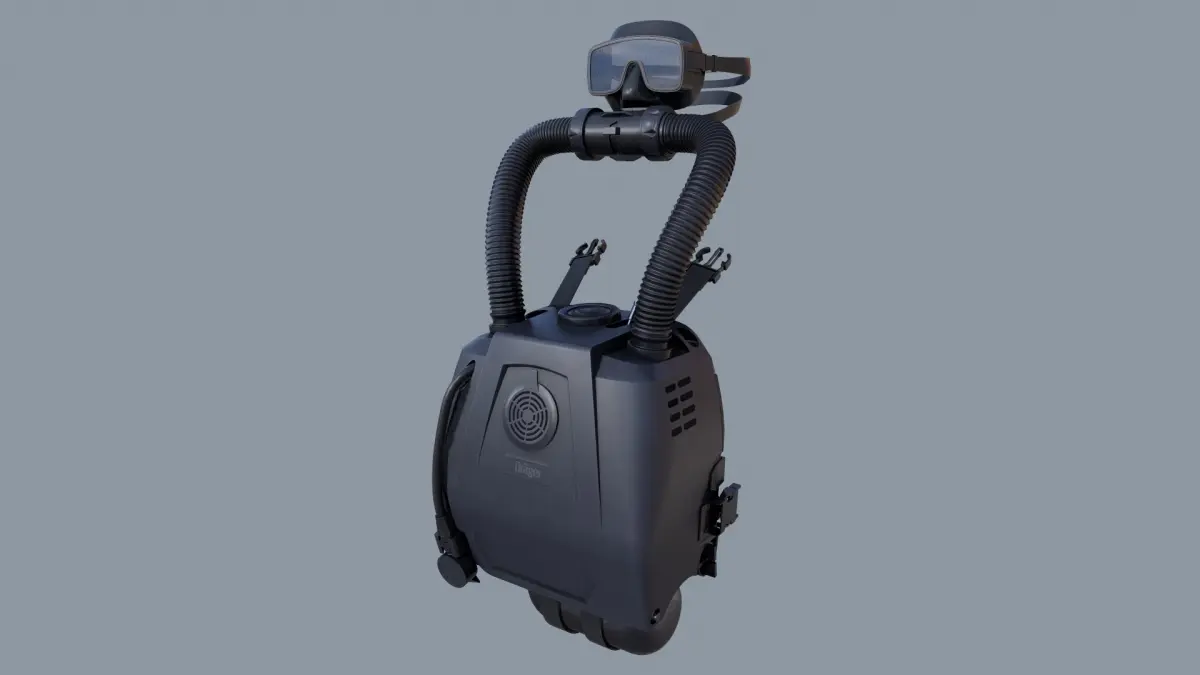 LAR 8000 Tactical Diving Rebreather  purchase 3D model