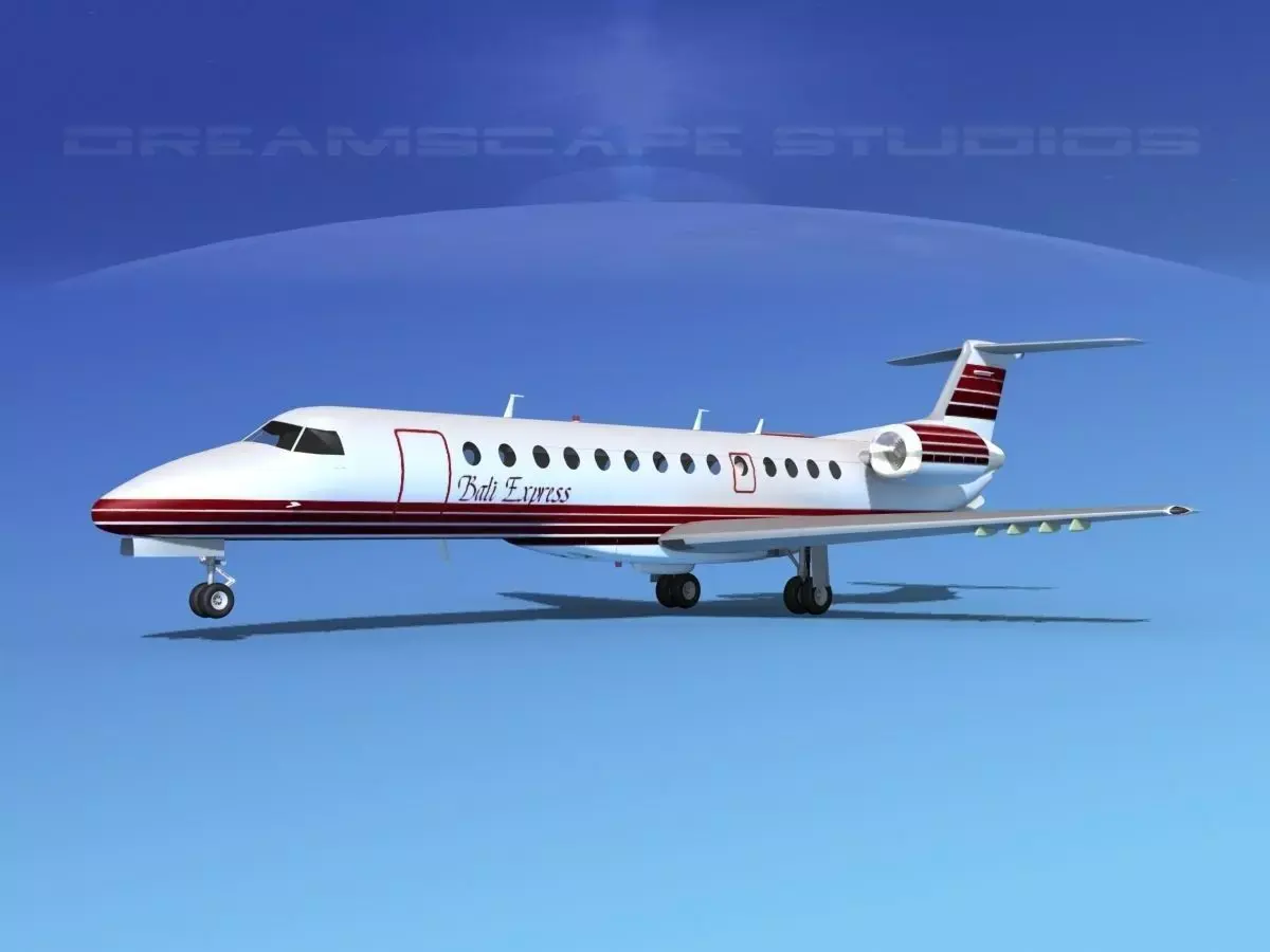 Embraer ERJ-135 Bali Express 3D model