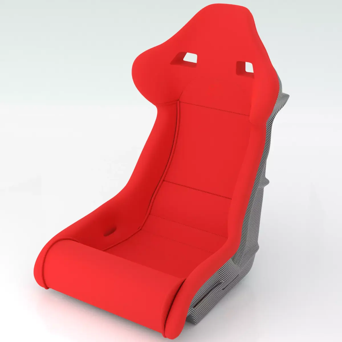 Ferrari F40 Red Seat 3D model