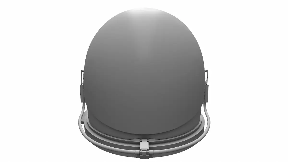Astronaut Space Helmet - High Poly 3D model