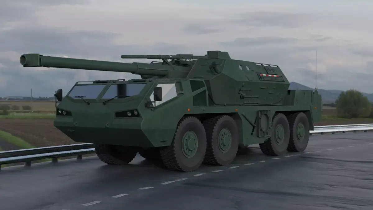 Dana M2 - VZ77 3D model