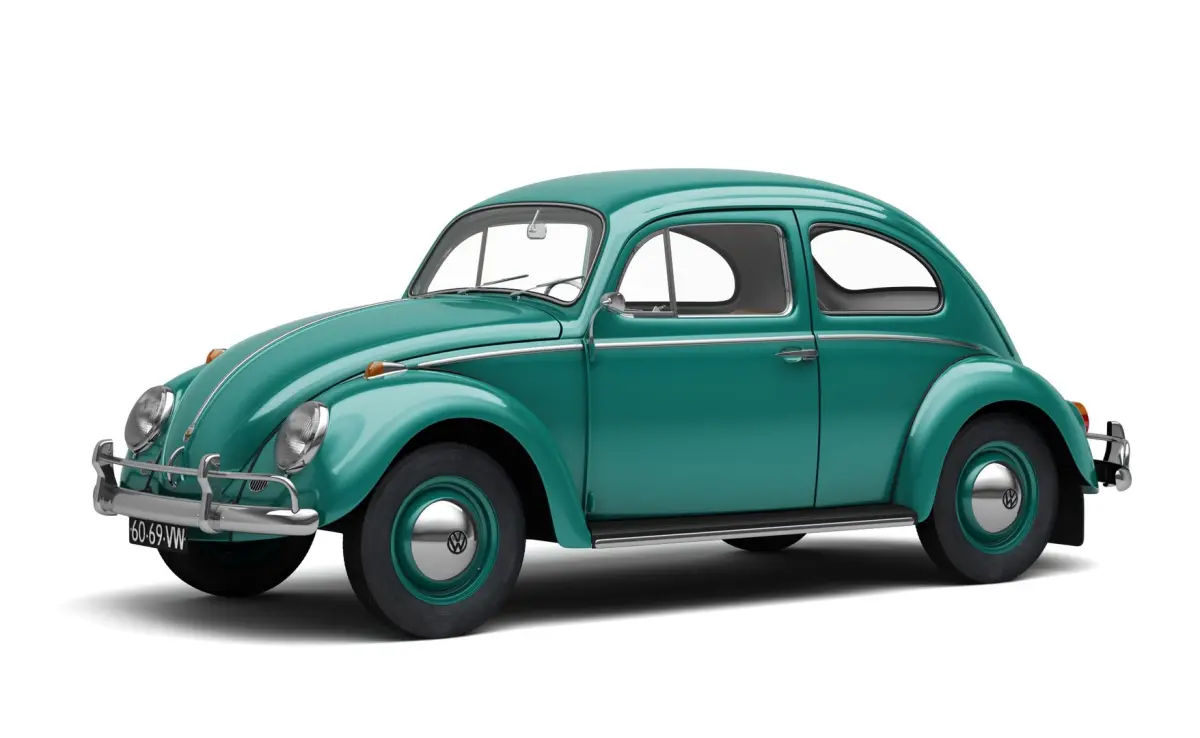 Volkswagen Beetle 1962 Kafer 3D model