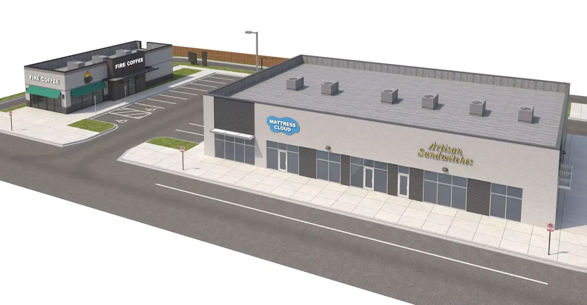 Retail-143 Retail Stores 3D model