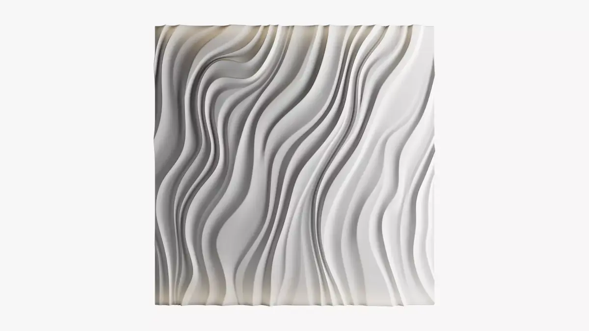 wave wall 24 3D model