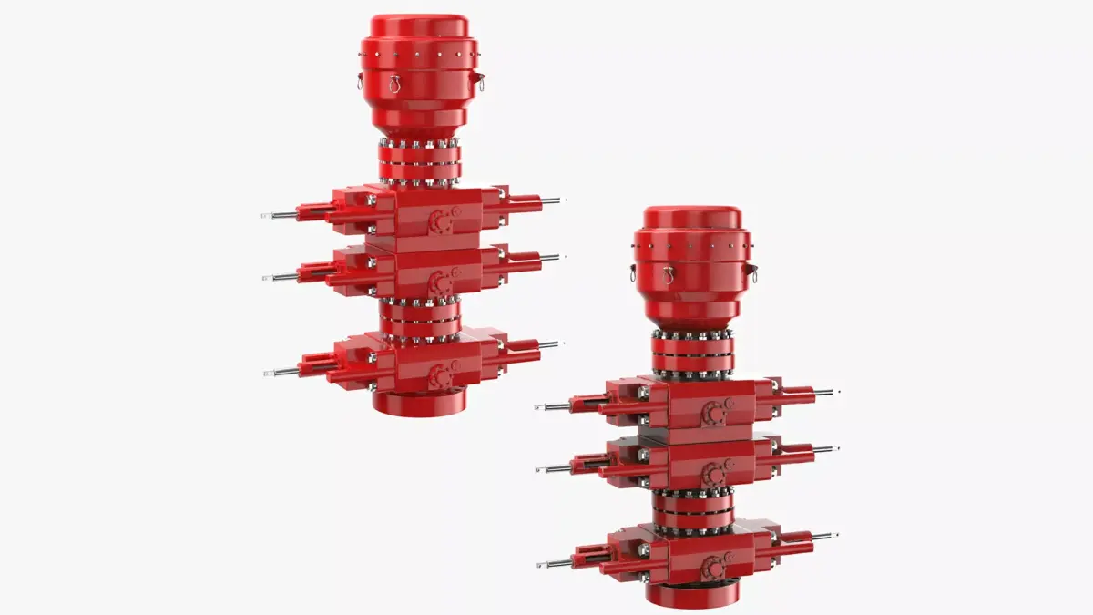 Blow Out Preventers 3D model