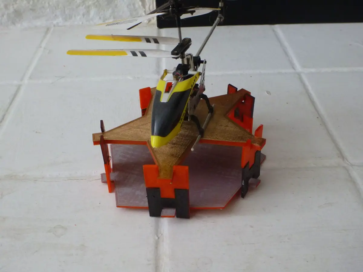 RC Helicopter Pad AAA 3D print model