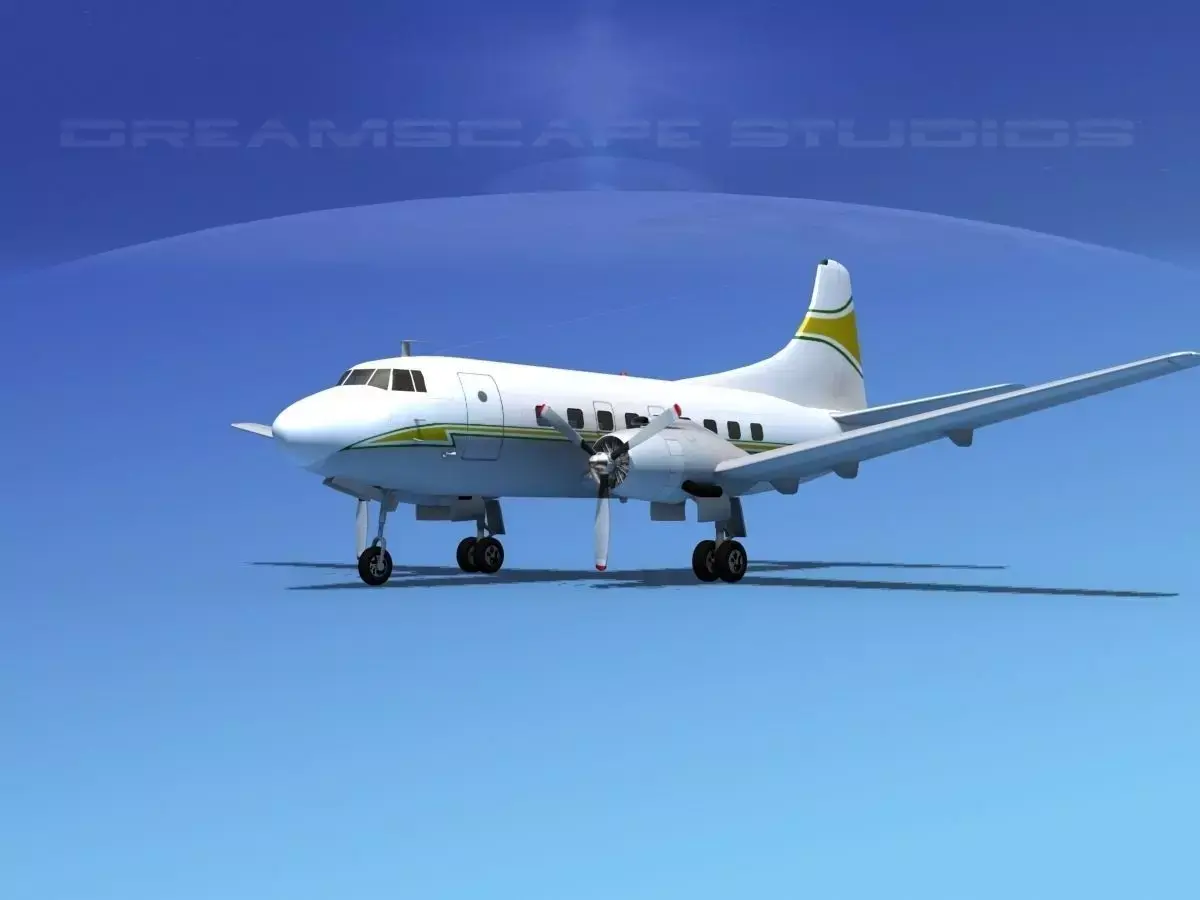 Martin 404 Executive 2 3D model