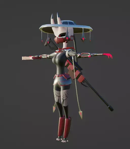 Alien Sniper 3D model