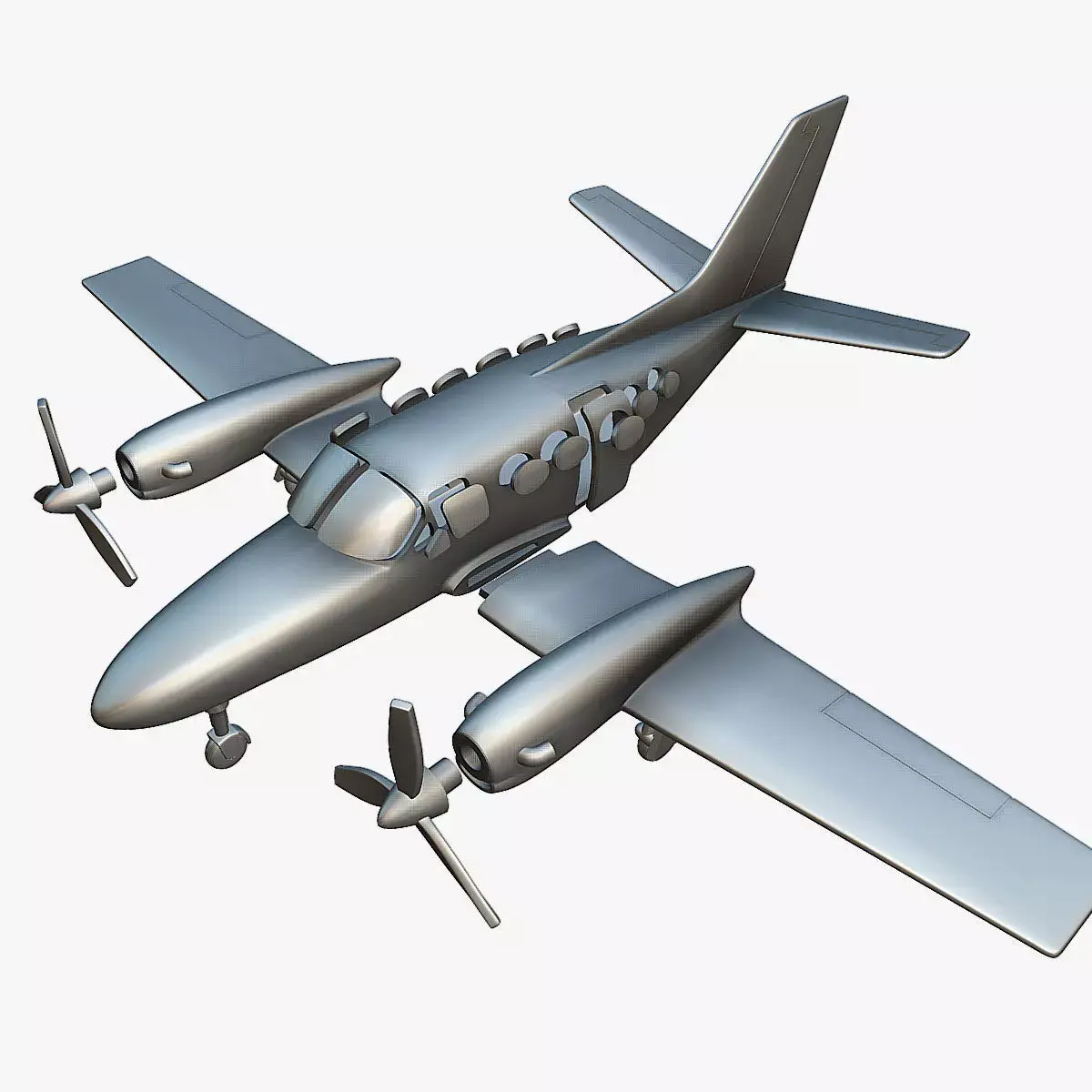 Cessna 425 Corsair - 3D Printable Model 3D print model