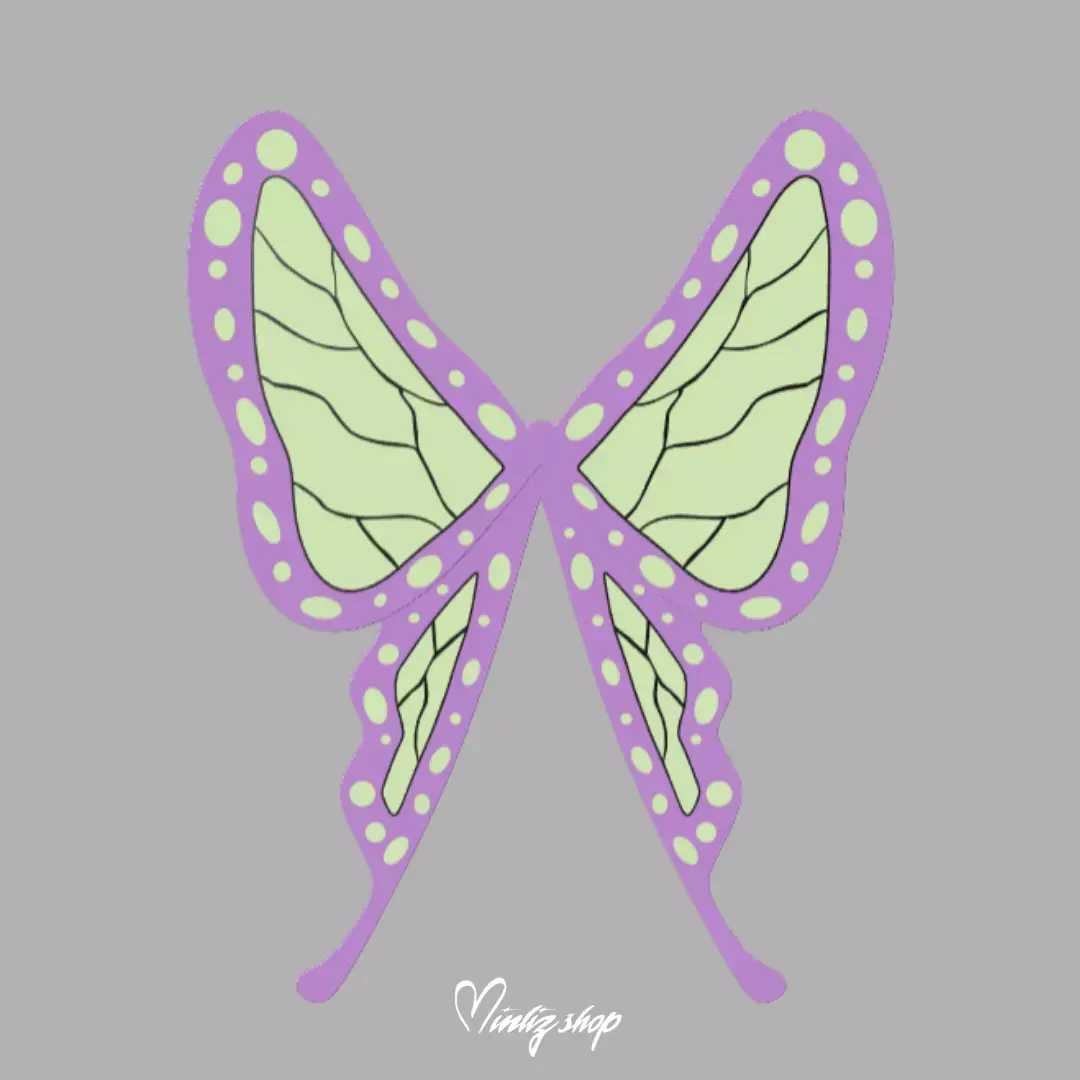 Shinobu Butterfly hairpin Demon Slayer 3D print model