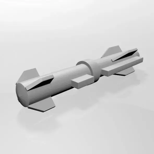 Missile 02 3D model