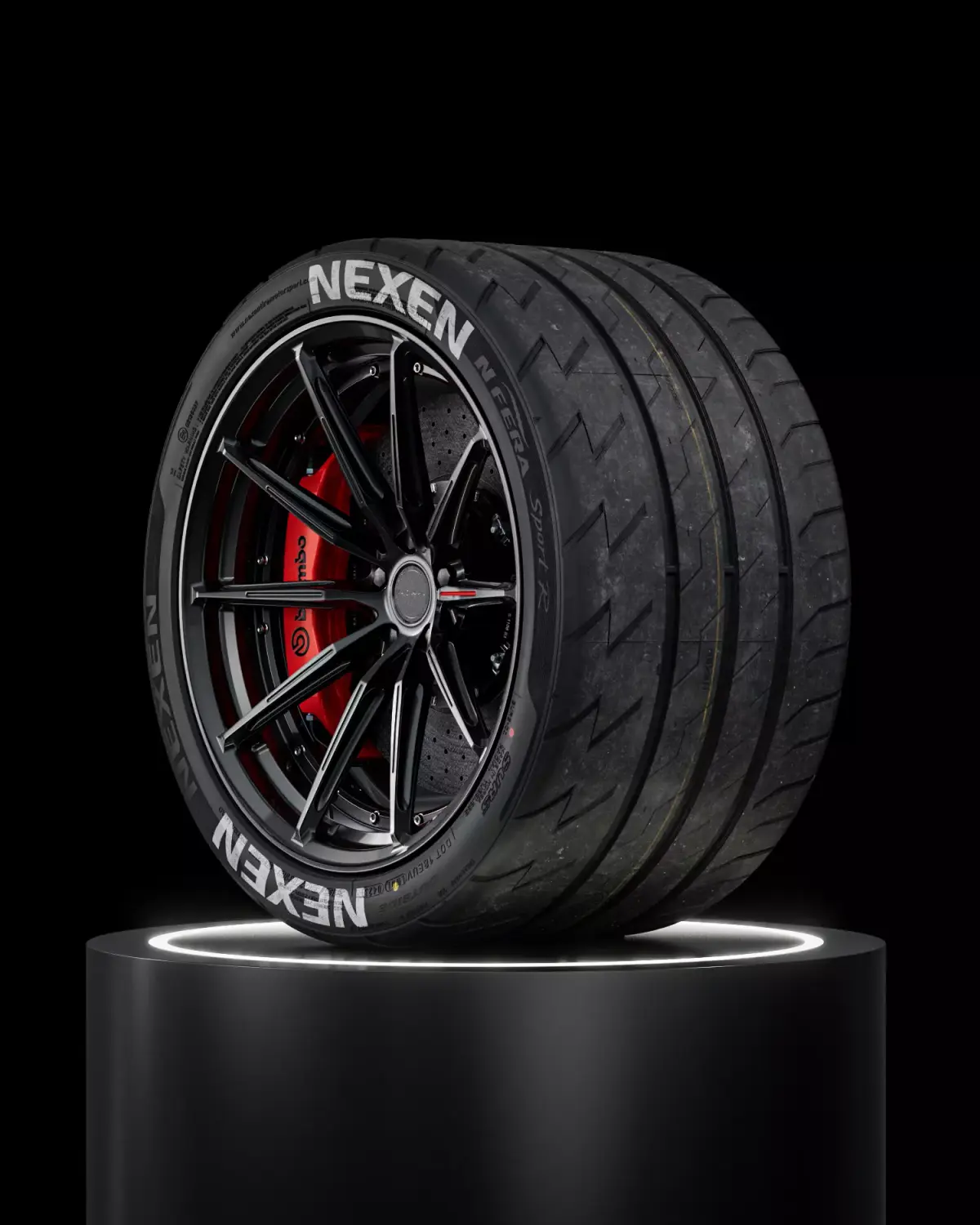 Nexen N Fera Sport R 315 30 ZR18 98W 3D model